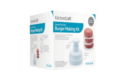 Kitchen Craft 'Quarter Pounder' Burger Making Kit